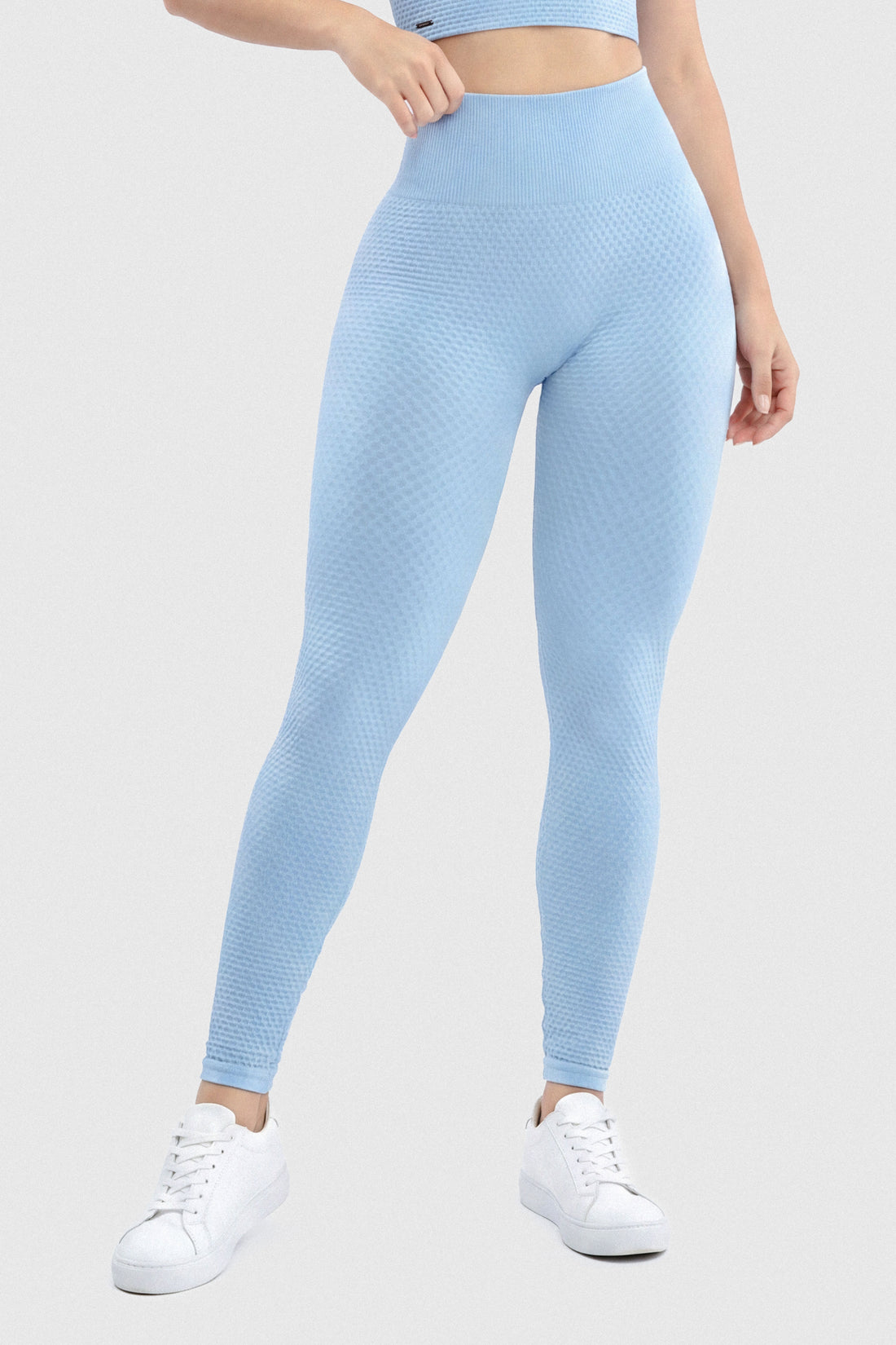 LEGGINGS TEXTURIZADO BABY BLUE CDC