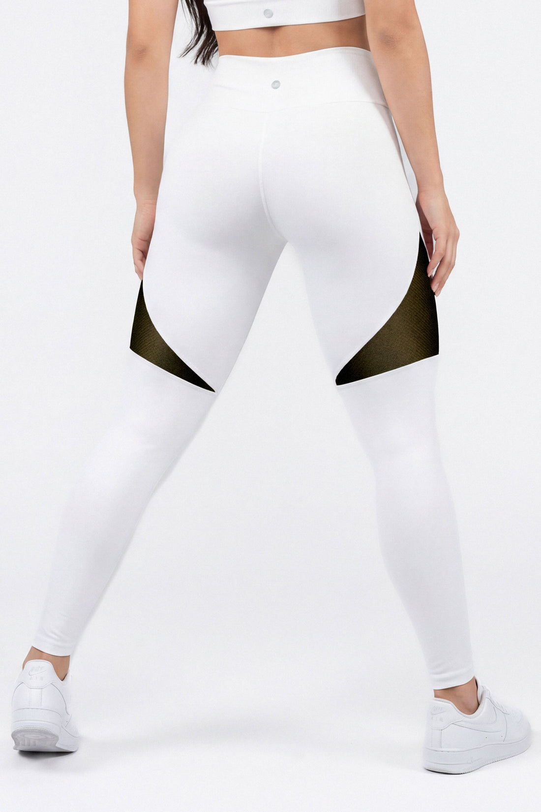 LEGGINGS DEPORTIVO BLANCO ALTA COBERTURA RVC