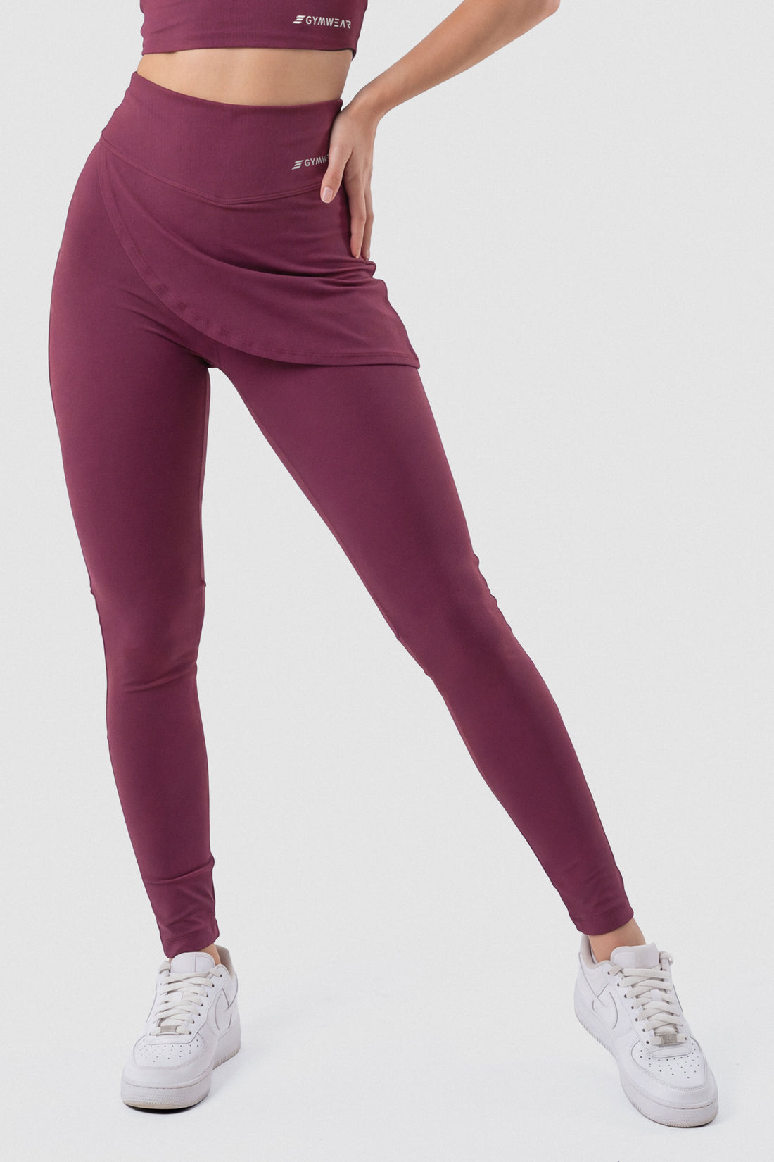 LEGGINGS MERLOT CAPA ESTILO FALDA PPC