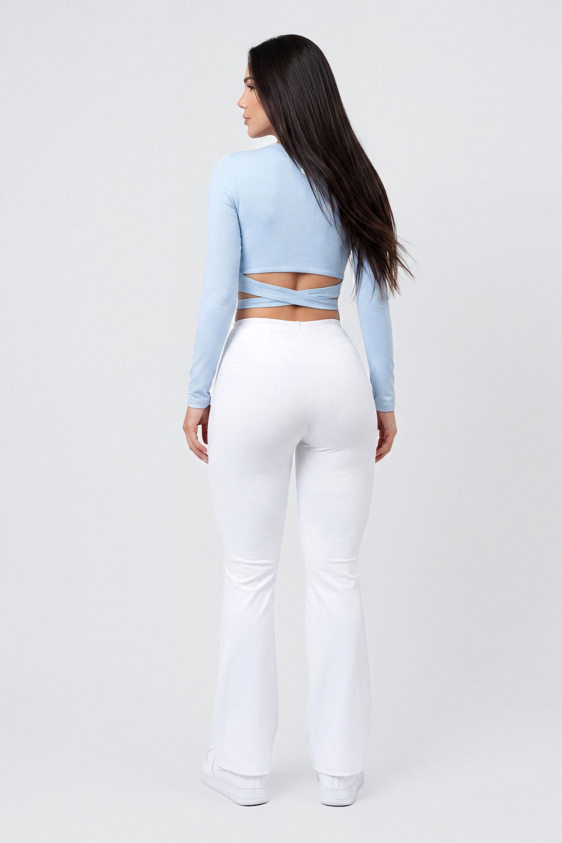 LEGGINGS BOTA CAMPANA BLANCO CDC