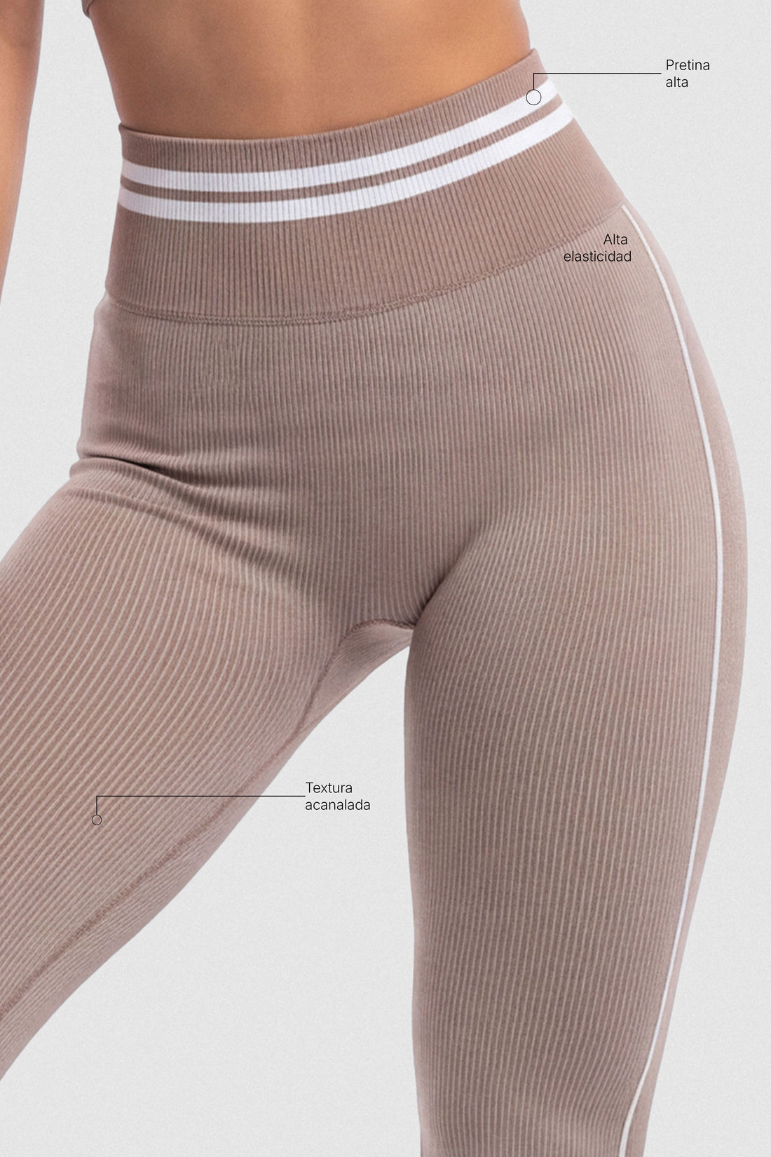 LEGGINGS MOCCA FRANJAS EN PRETINA PPC
