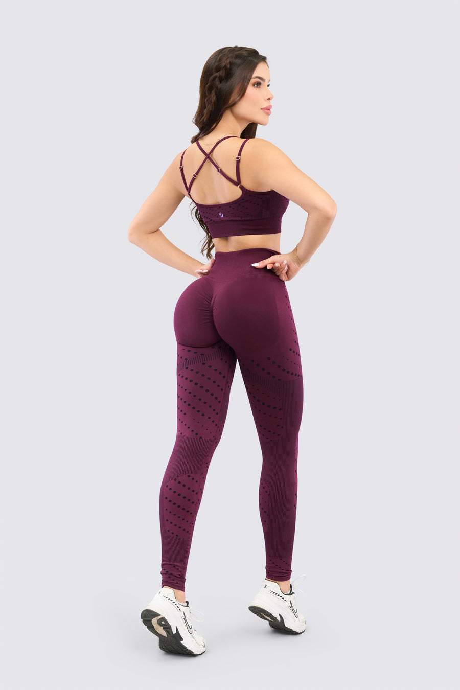 LEGGINGS PUSH UP SEAMLESS GF07Q3T325-S14VNT MAX