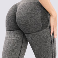 LEGGINGS SEAMLESS EFECTO MOLDEADOR NEGRO RVC