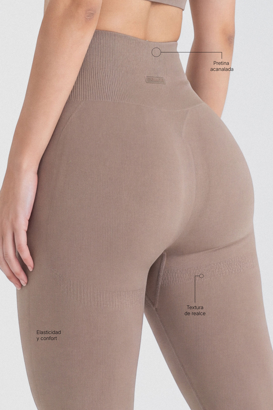 LEGGINGS MOCCA TEXTURAS DE REALCE PPC