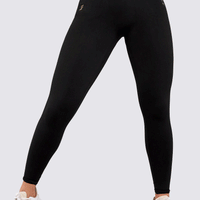 LEGGINGS COLOR NEGRO SEAMLESS, SIÉNTETE CÓMODA Y LIBRE.