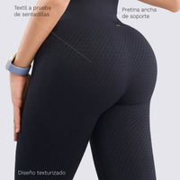 LEGGINGS SEAMLESS TEXTURIZADO NEGRO RVC