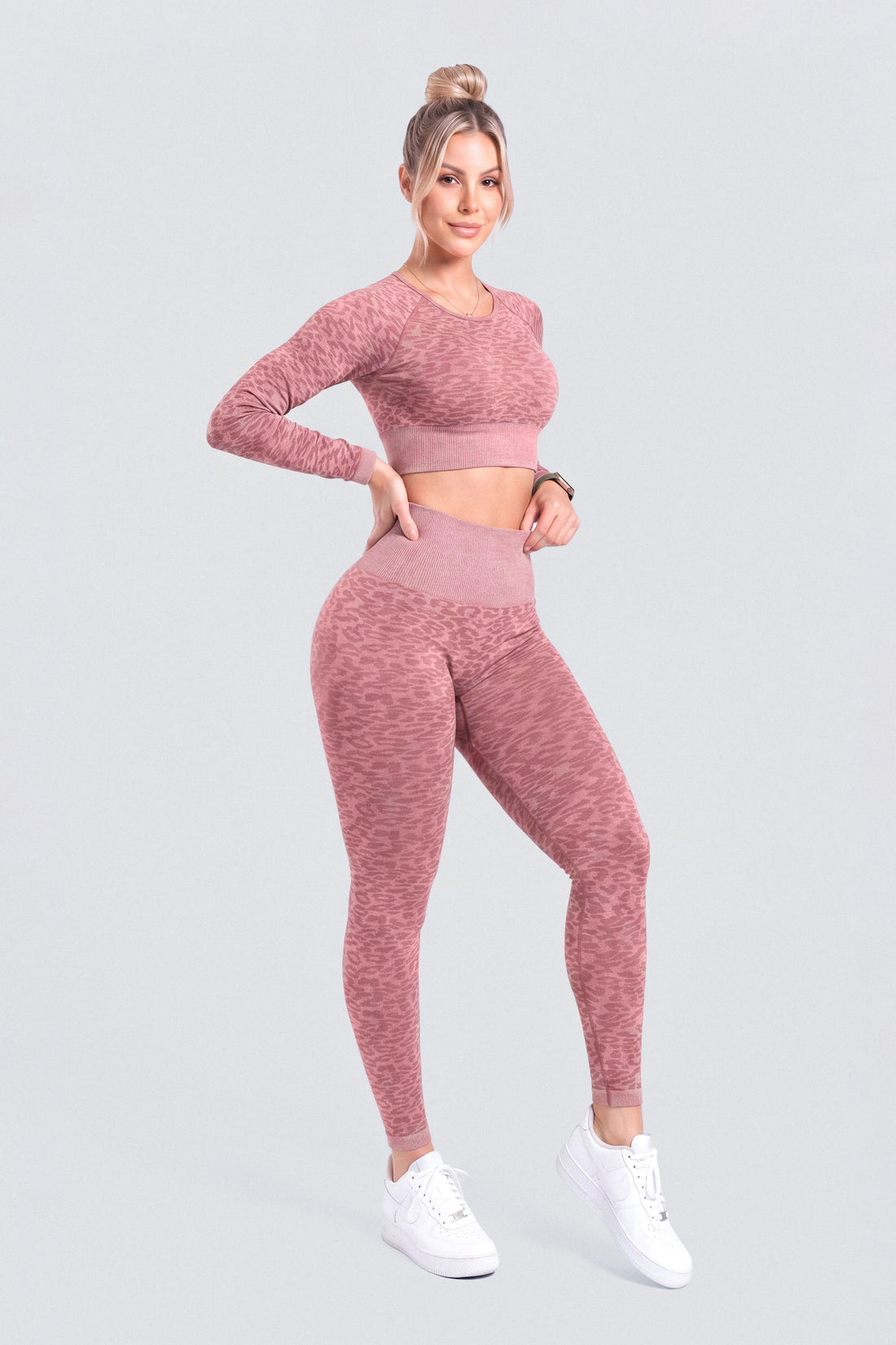 BUZO ANIMAL PRINT ROSADO CCR