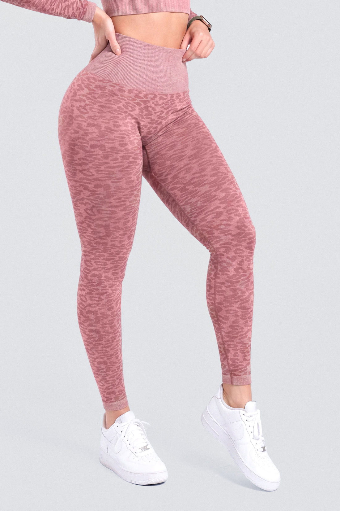 LEGGINGS ANIMAL PRINT PALO DE ROSA CCR