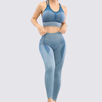 LEGGINGS PUSH UP AZUL JASPEADO RVC