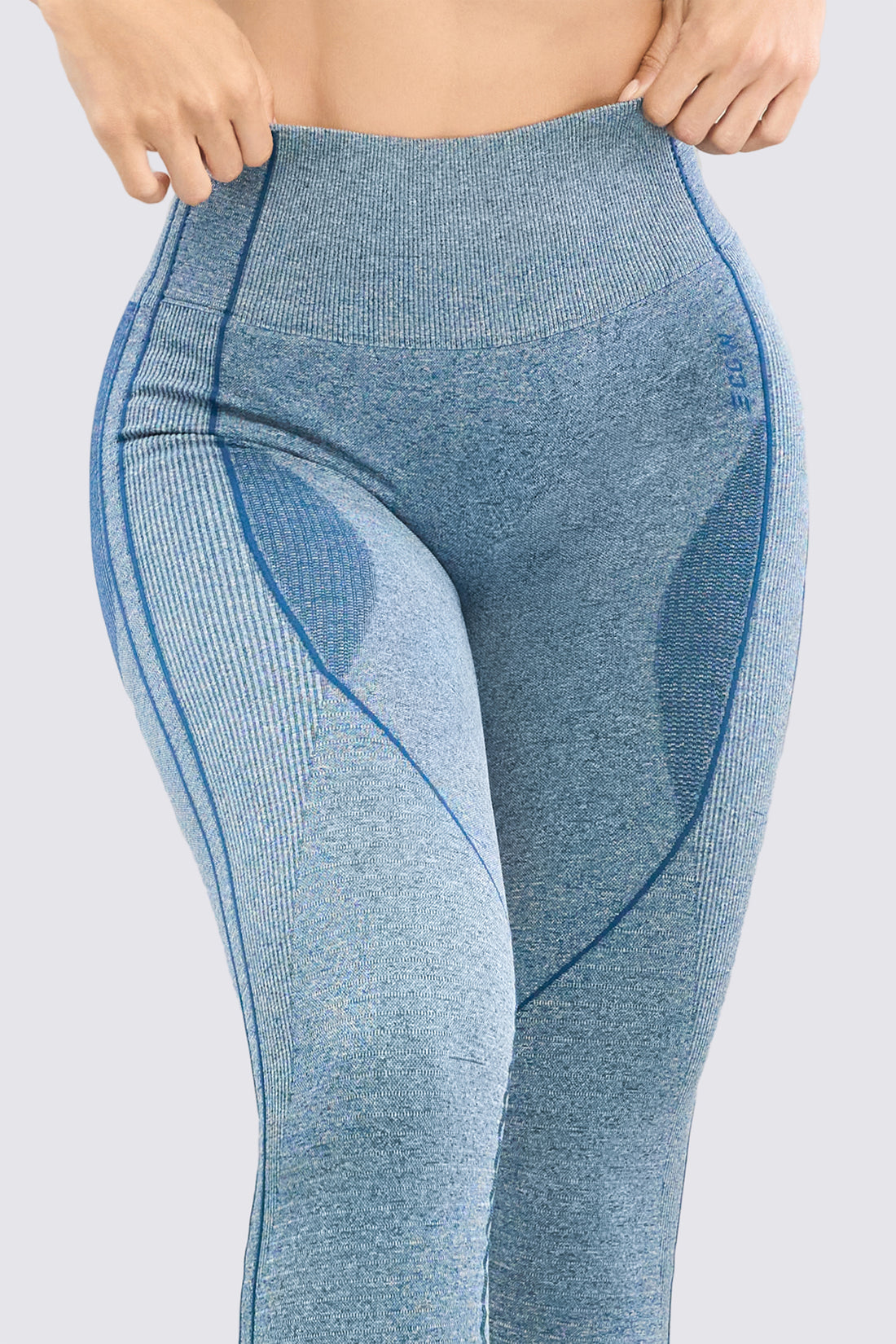 LEGGINGS PUSH UP AZUL JASPEADO RVC