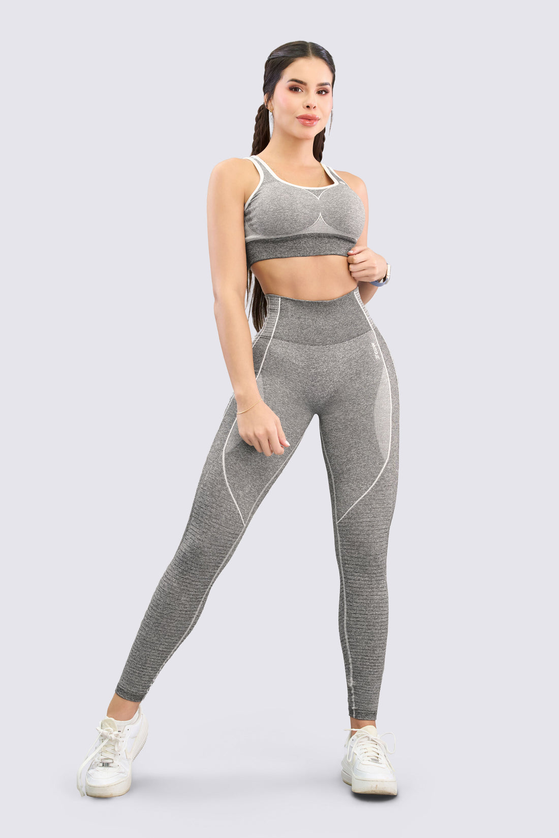 LEGGINGS SEAMLESS EFECTO MOLDEADOR BLANCO RVC