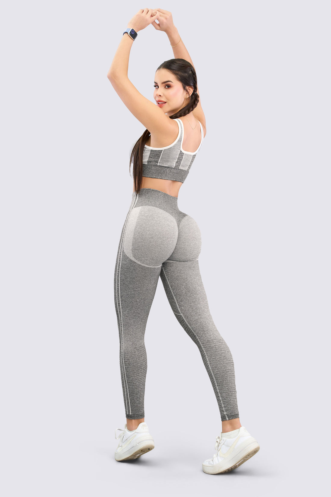 LEGGINGS SEAMLESS EFECTO MOLDEADOR BLANCO RVC