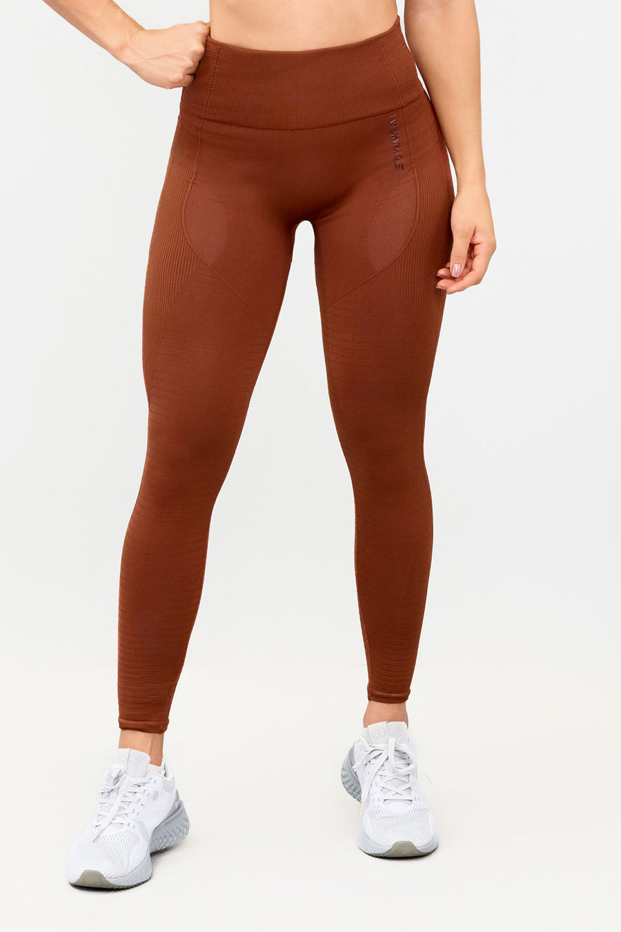 LEGGINGS DE MUJER COLOR TERRACOTA.
