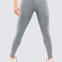 Leggings color gris, con talle alto, pefecto para gym, crossfit o cualquier salida casual.