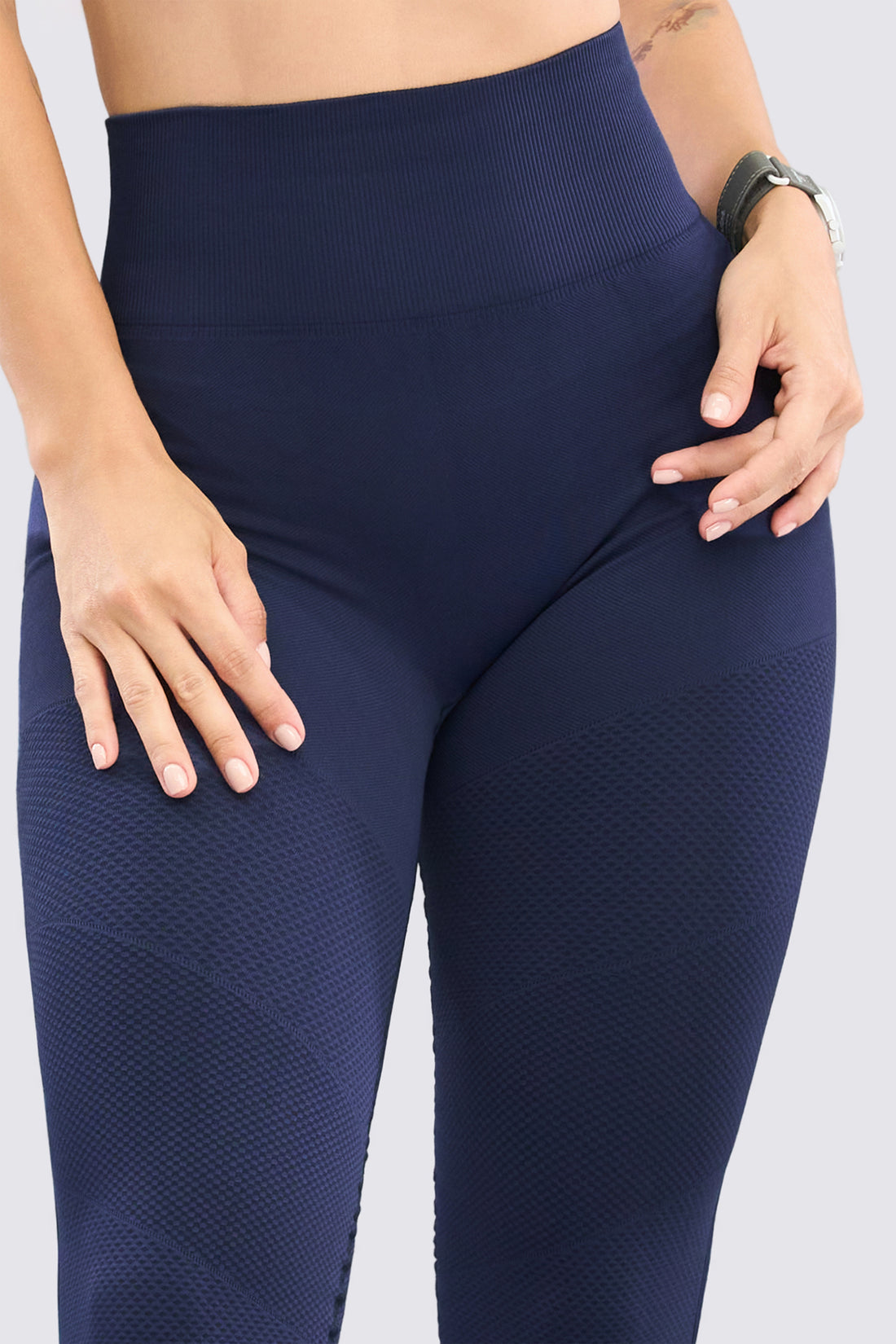 LEGGINGS AZUL MARINO PRETINA ALTA RVC