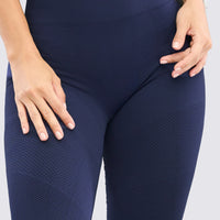 LEGGINGS AZUL MARINO PRETINA ALTA RVC