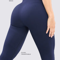 LEGGINGS AZUL MARINO PRETINA ALTA RVC