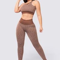 TOP ANIMAL PRINT CAFÉ ESCOTE ASIMÉTRICO RVC