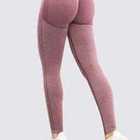 LEGGINGS PUSH UP VINOTINTO JASPEADO RVC