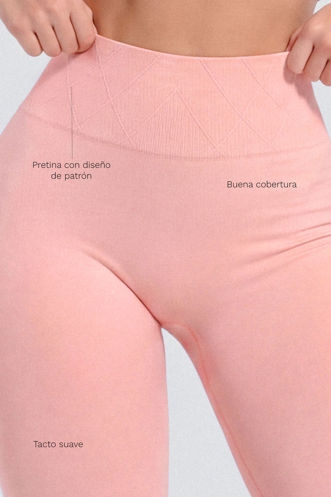 LEGGINGS  ROSA MUSE TEXTURA HEXAGONAL CCR
