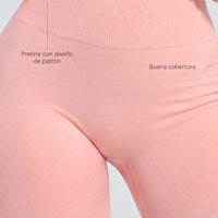 LEGGINGS  ROSA MUSE TEXTURA HEXAGONAL CCR