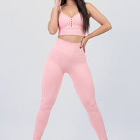 TOP DEPORTIVO ROSA MUSE TEXTURIZADO CCR