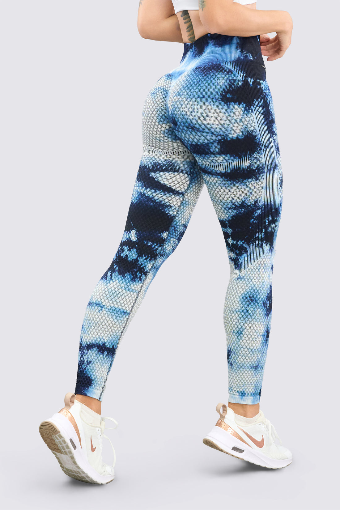 LEGGINGS TIE DYE AZUL RVC