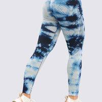 LEGGINGS TIE DYE AZUL RVC