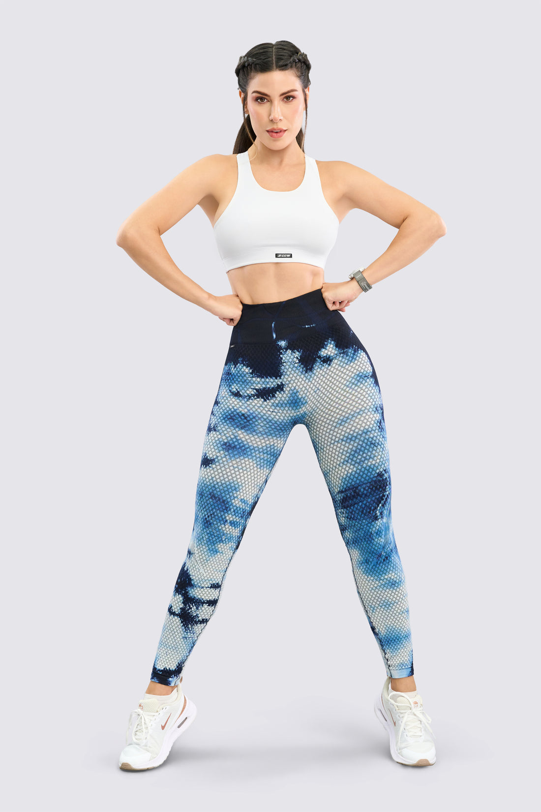LEGGINGS TIE DYE AZUL RVC