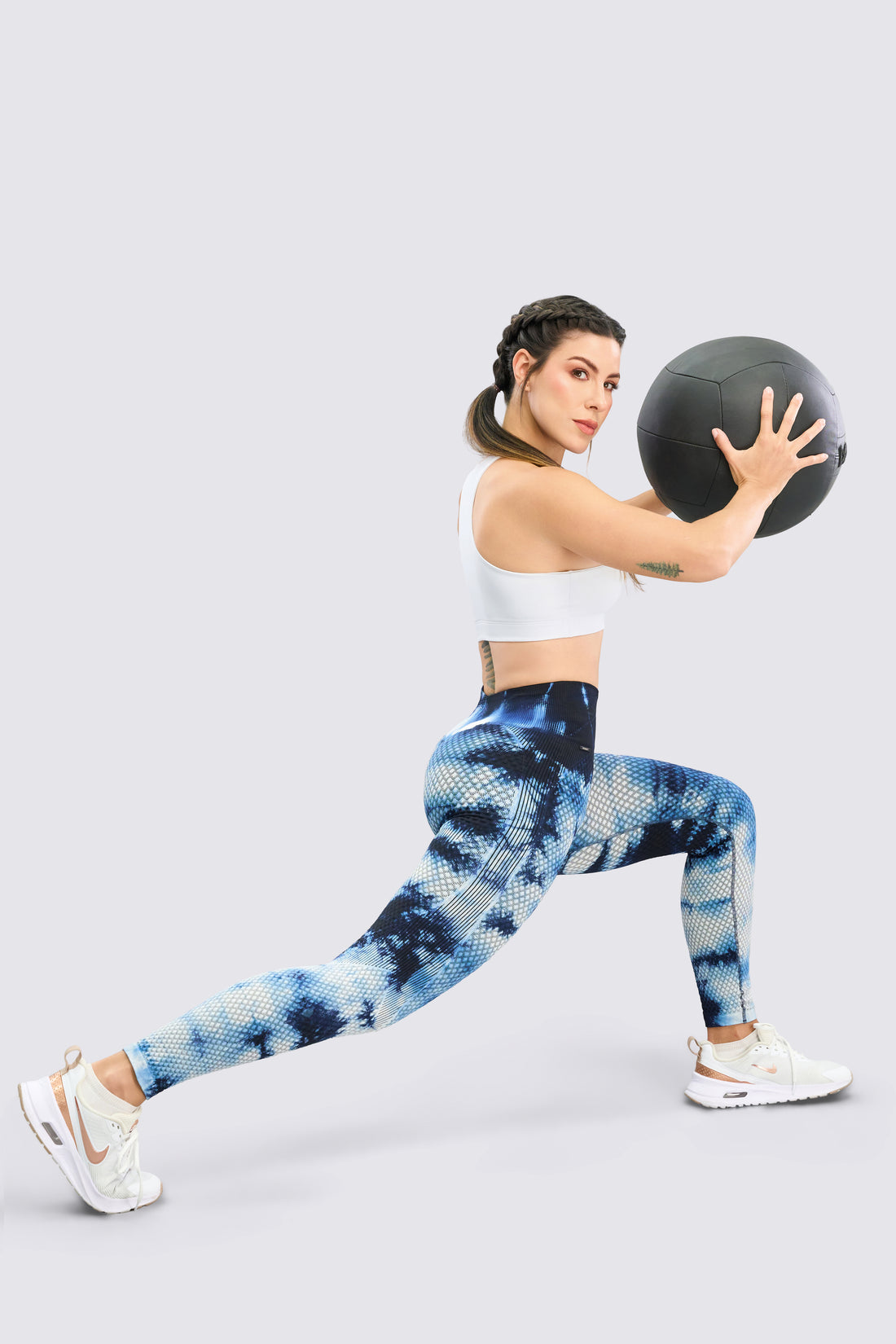 LEGGINGS TIE DYE AZUL RVC