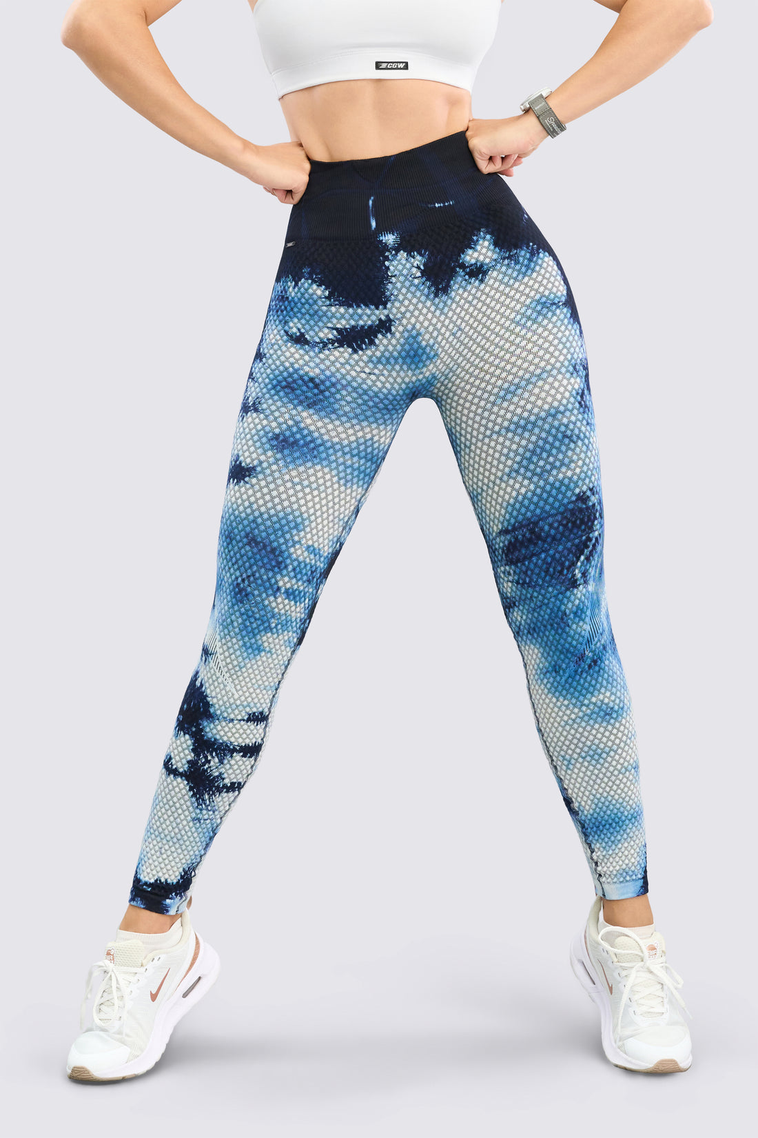 LEGGINGS TIE DYE AZUL RVC