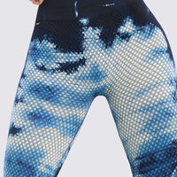 LEGGINGS TIE DYE AZUL RVC