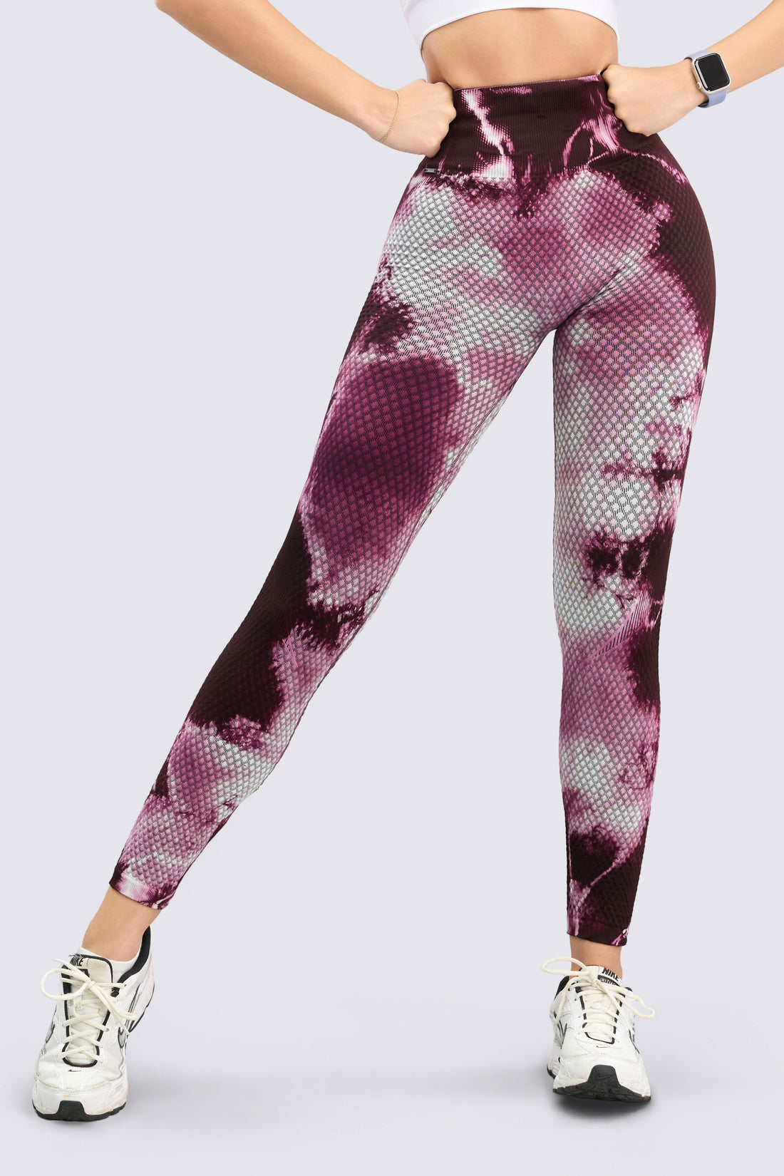 LEGGINGS TIE DYE CEREZO OSCURO RVC