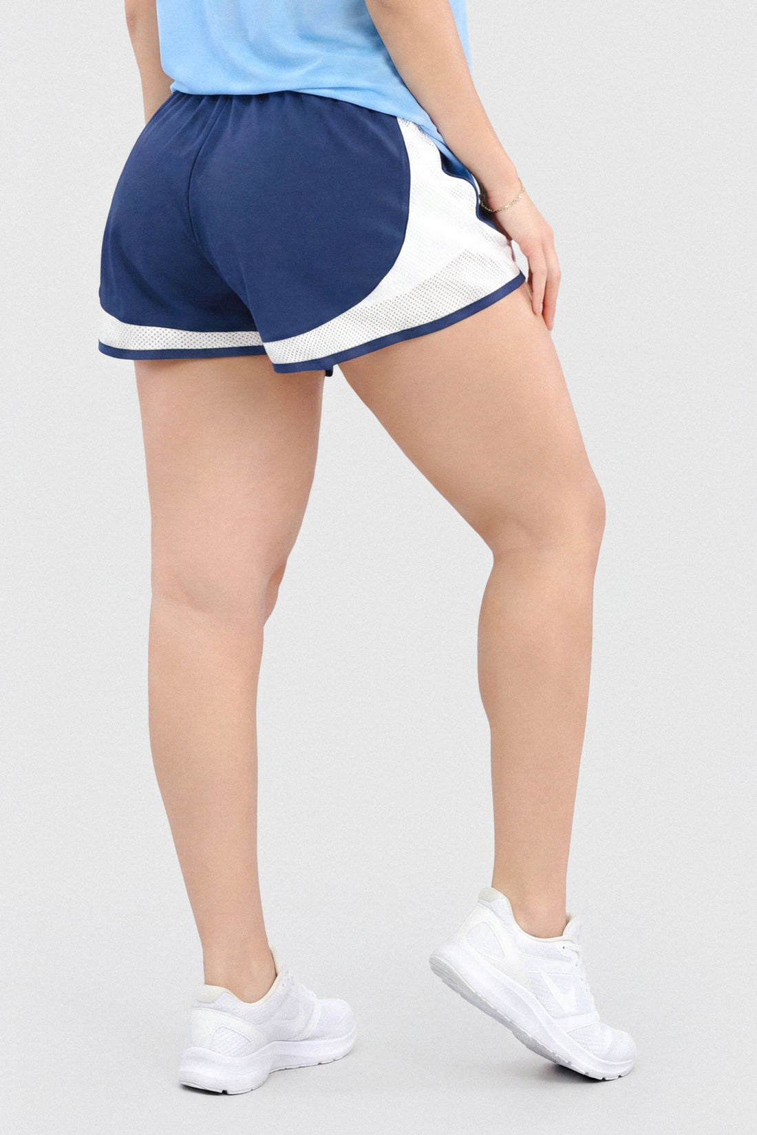 PANTALONETA RUNNING AZUL MUJER SHORT INTERNO CDC