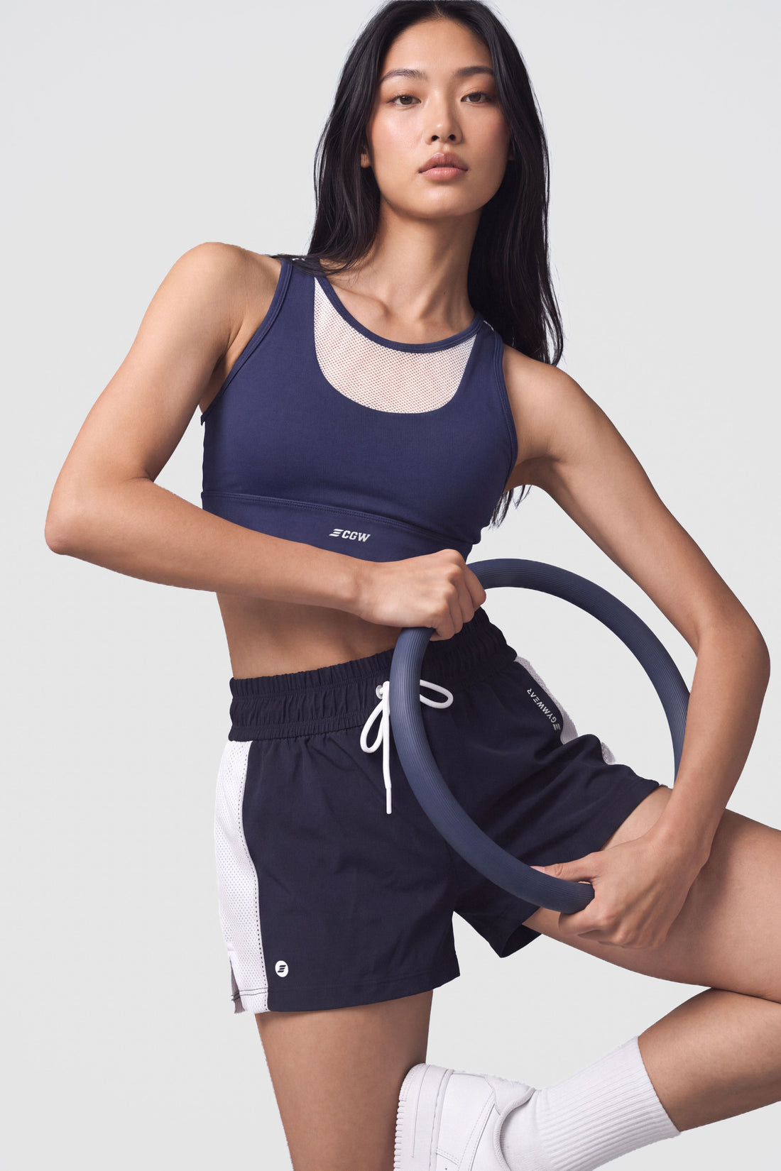 SHORT RUNNING AZUL MARINO  ABSORBE EL SUDOR PPC