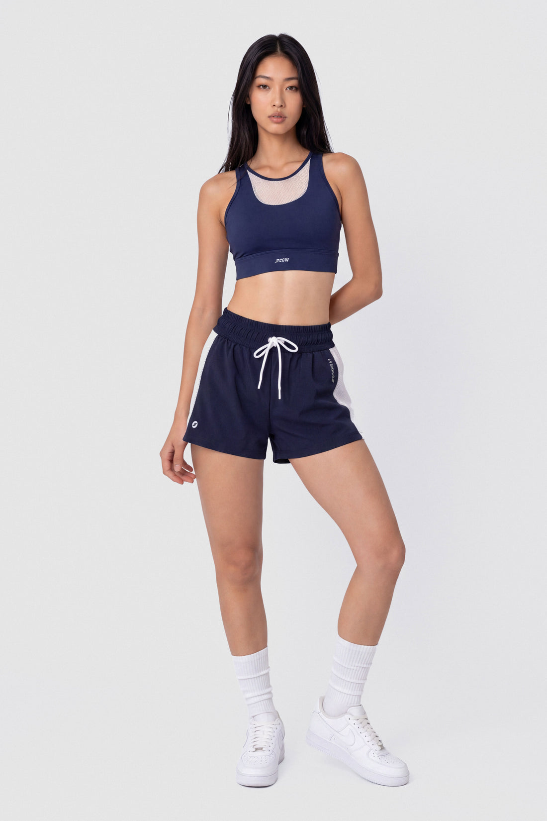 SHORT RUNNING AZUL MARINO  ABSORBE EL SUDOR PPC