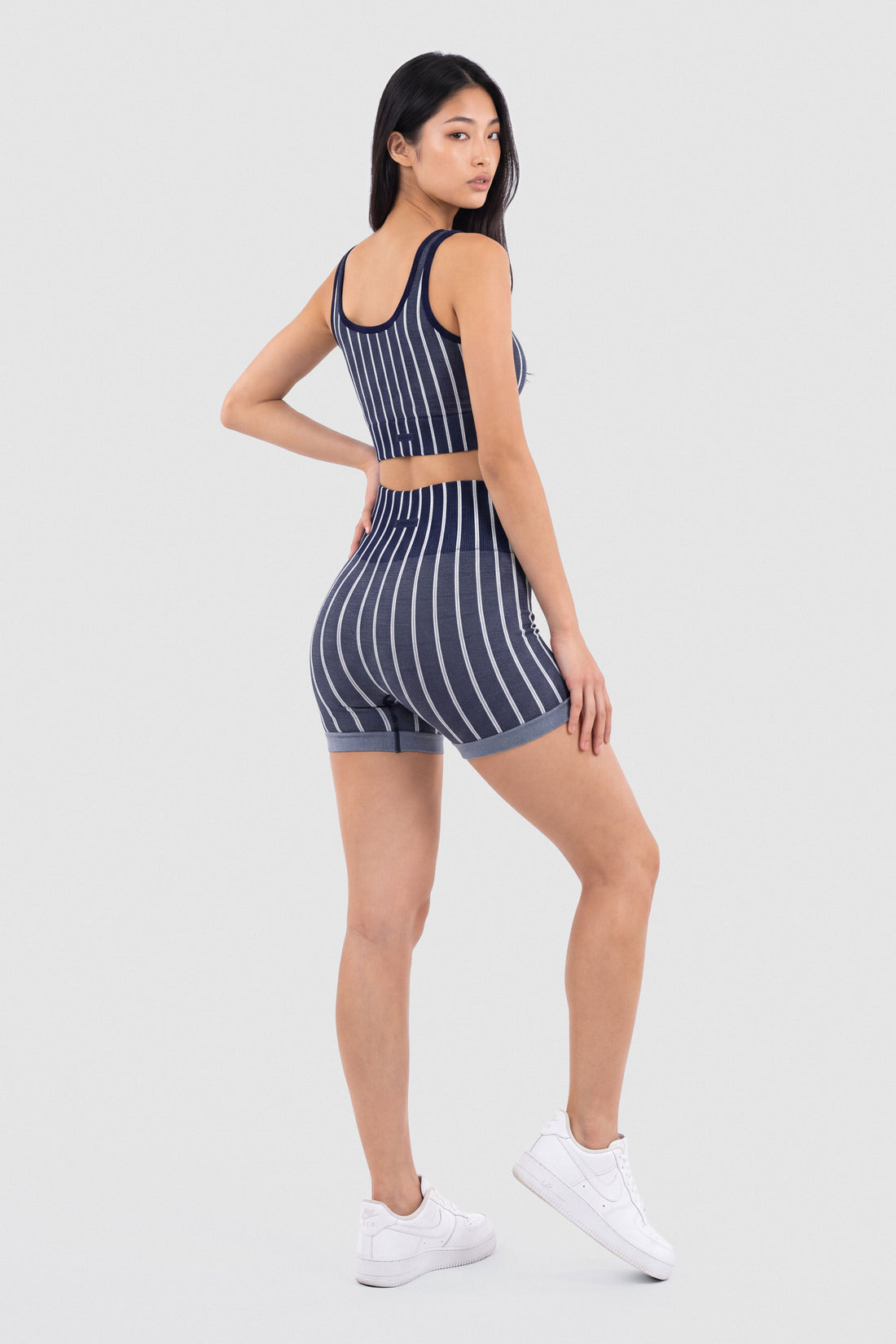 SHORT PREPPY AZUL FRANJAS PPC