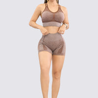 SHORT PUSH UP MOCCA ALTA COMPRESIÓN RVC