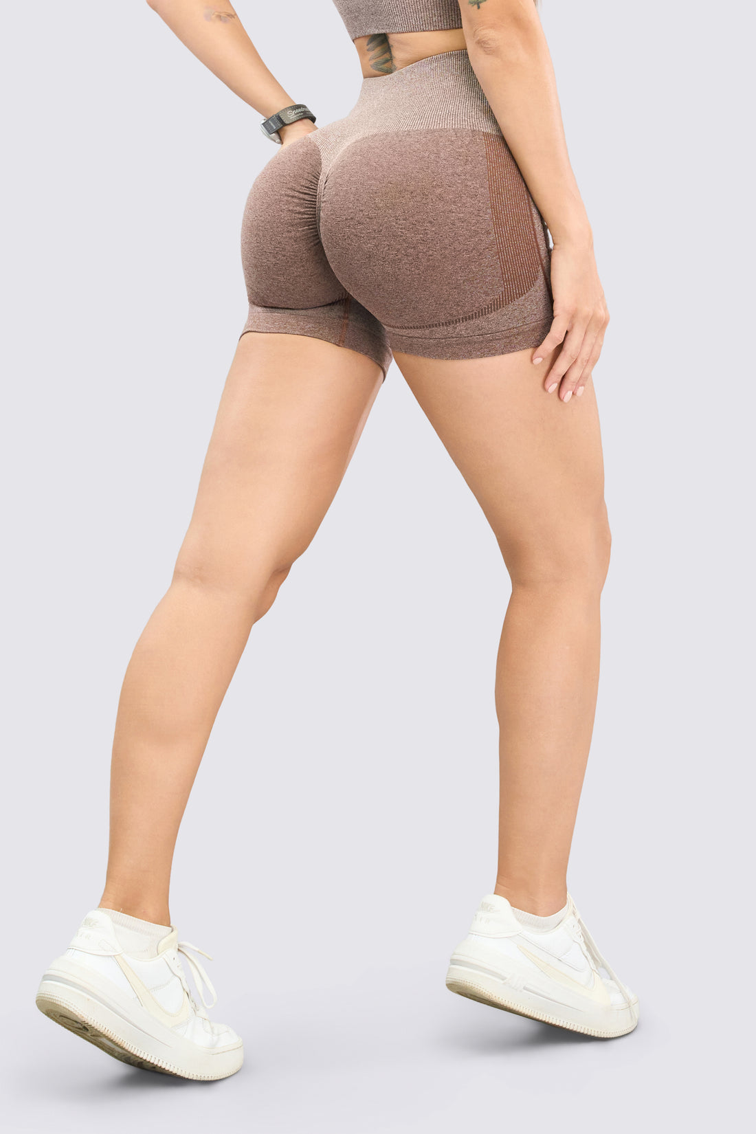 SHORT PUSH UP MOCCA ALTA COMPRESIÓN RVC