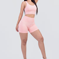 SHORT SIN COSTURAS TEXTURA DIAGONAL CCR