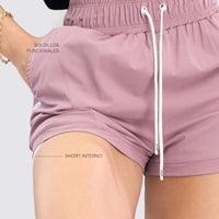 SHORT RUNNING PALO DE ROSA RVC
