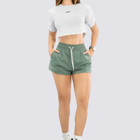 CAMISETA CROP BLANCA CON CORTES TRASEROS RVC