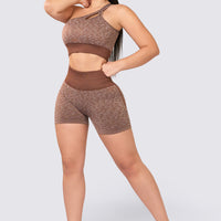 SHORT PUSH UP CAFÉ ANIMAL PRINT RVC