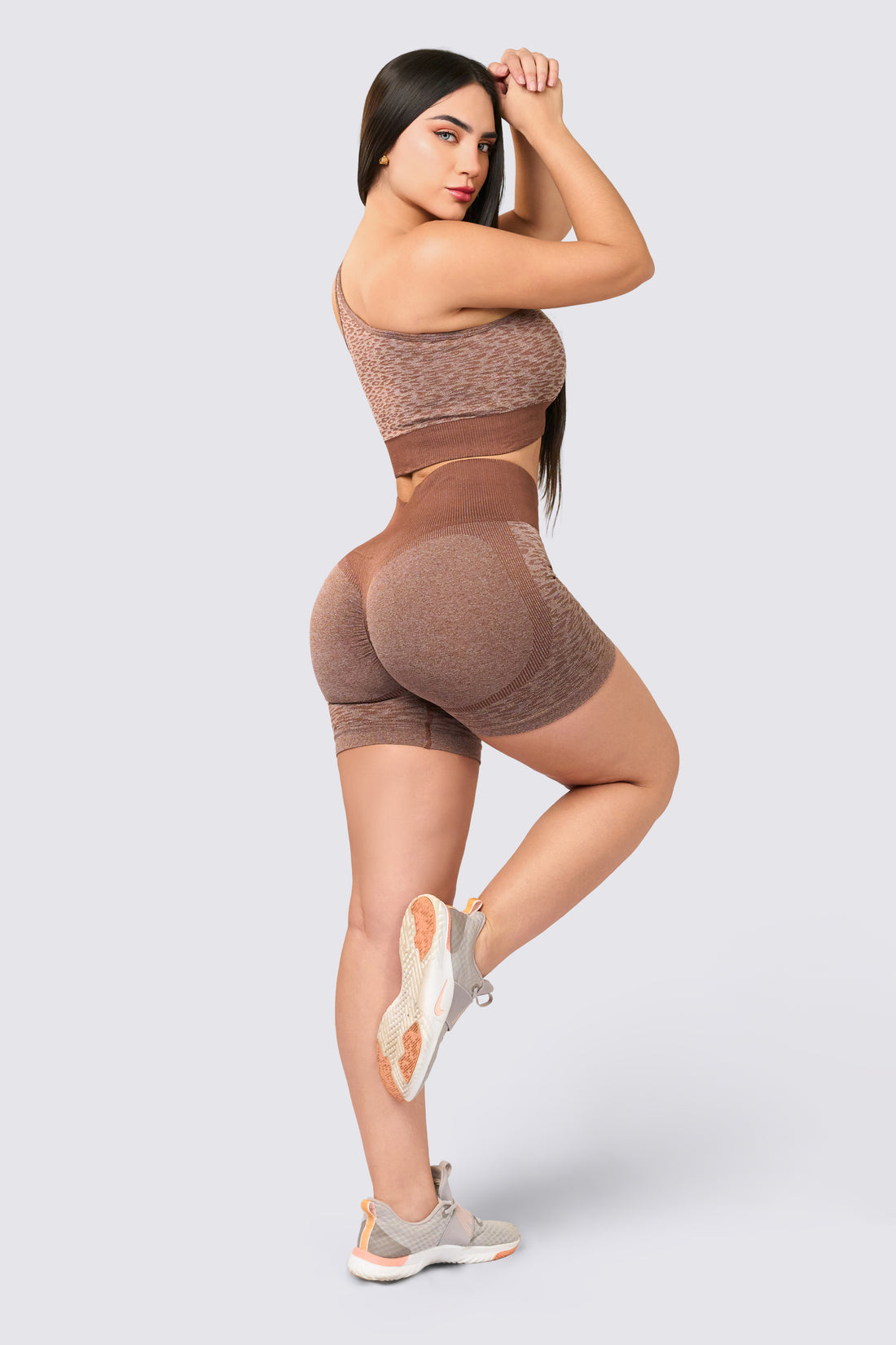 SHORT PUSH UP CAFÉ ANIMAL PRINT RVC