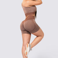 SHORT PUSH UP CAFÉ ANIMAL PRINT RVC