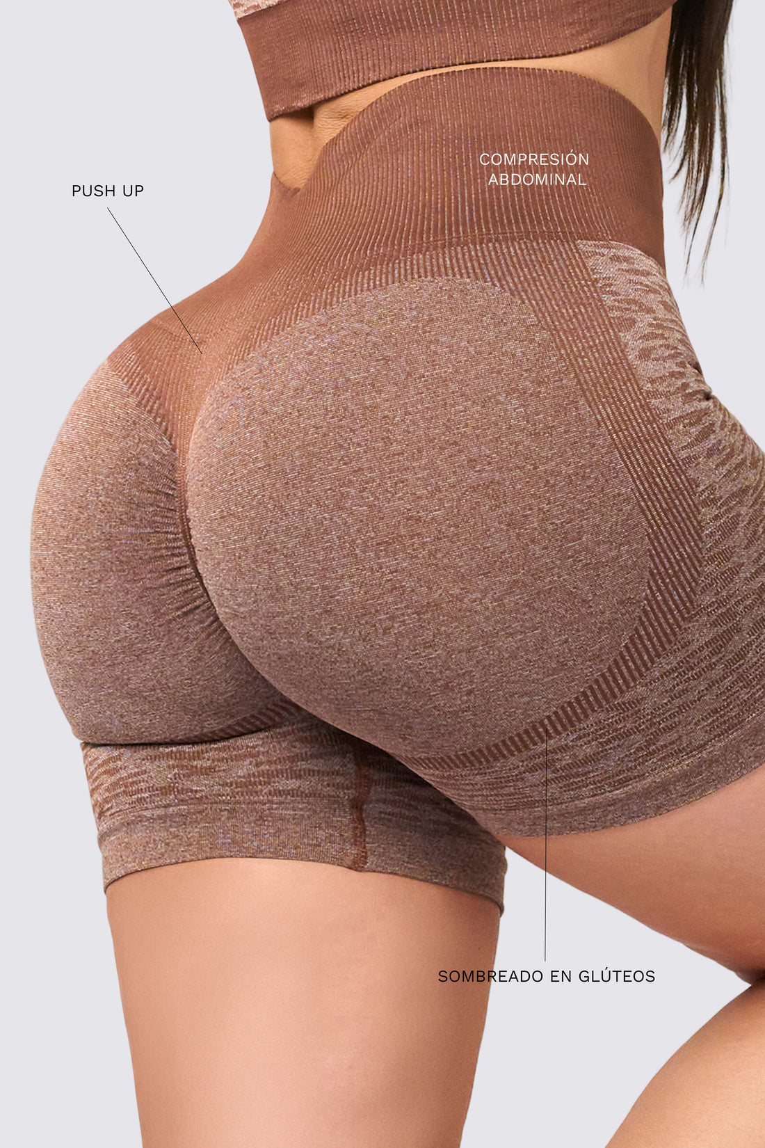 SHORT PUSH UP CAFÉ ANIMAL PRINT RVC