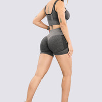 SHORT SEAMLESS EFECTO MOLDEADOR NEGRO RVC