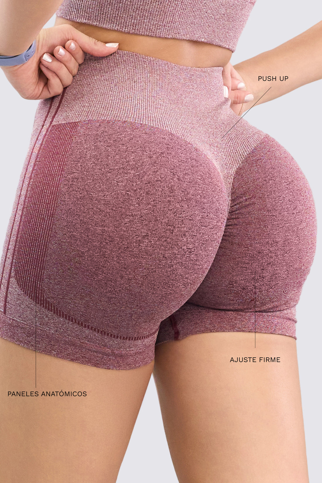 SHORT PUSH UP VINOTINTOP ALTA COMPRESIÓN RVC