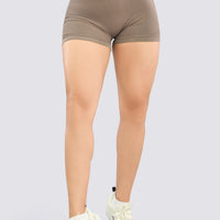 SHORT MOCCA PRETINA ALTA  RVC
