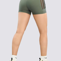 SHORT VERDE MALLA LATERAL RVC